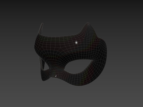 Prop060 Cat Mask 3D-Modell