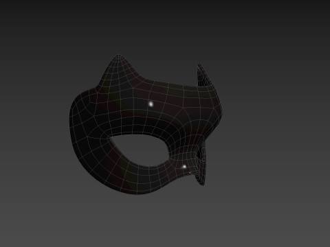 Prop060 Cat Mask 3D-Modell