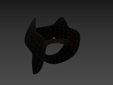 Prop060 Cat Mask 3D-Modell