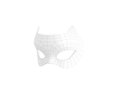 Prop060 Cat Mask 3D-Modell