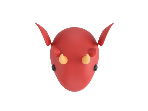 Prop061 Dragon Hat Model 3D