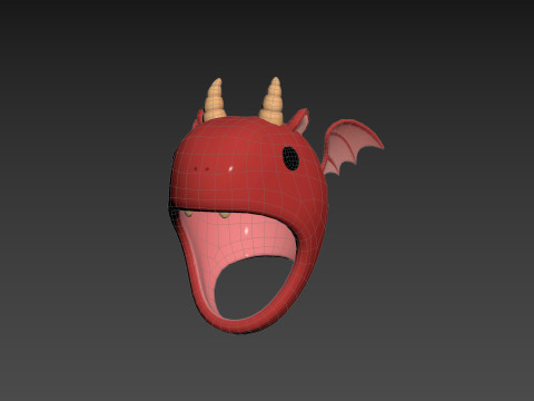 Prop061 Dragon Hat Model 3D