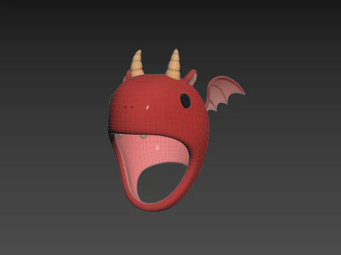 Prop061 Dragon Hat 3D Model