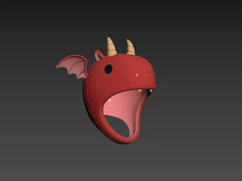 Prop061 Dragon Hat 3D Model