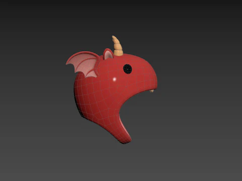 Prop061 Dragon Hat 3D Model