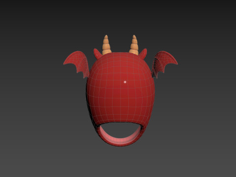 Prop061 Dragon Hat Model 3D