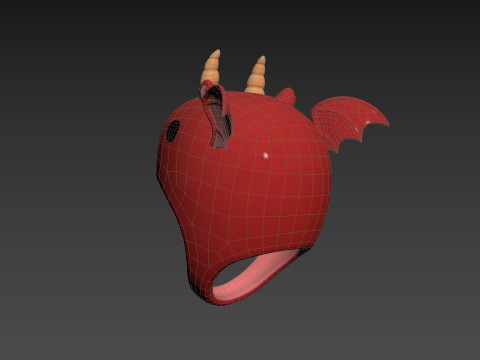 Prop061 Dragon Hat Model 3D