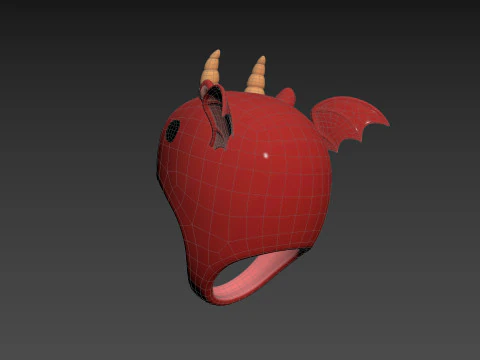Prop061 Dragon Hat 3D Model