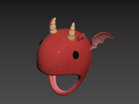 Prop061 Dragon Hat Model 3D