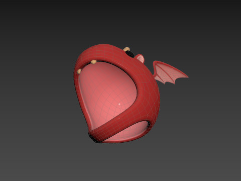 Prop061 Dragon Hat Model 3D