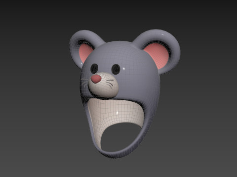 Prop062 Rat Hat Model 3D