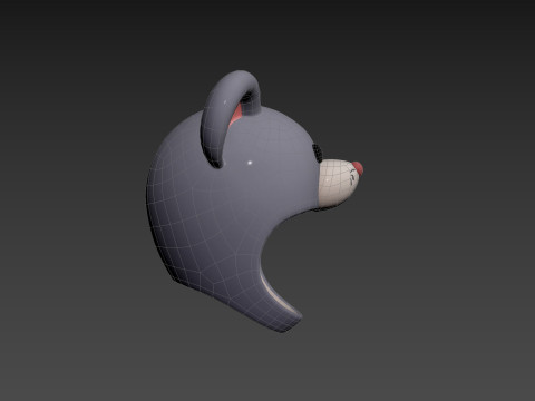 Prop062 Rat Hat Model 3D