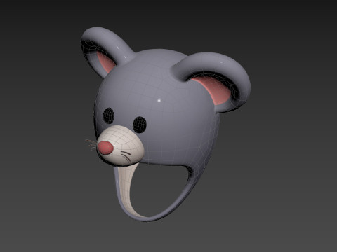 Prop062 Rat Hat Model 3D