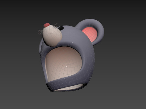 Prop062 Rat Hat Model 3D