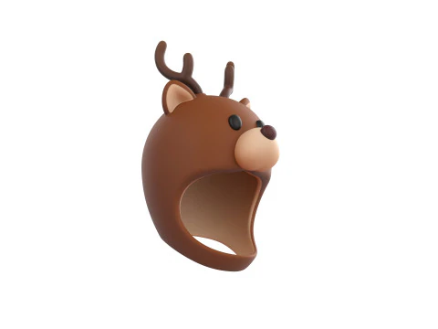 Prop063 Deer Hat 3D Model