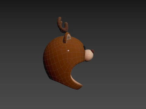 Prop063 Deer Hat 3D Model