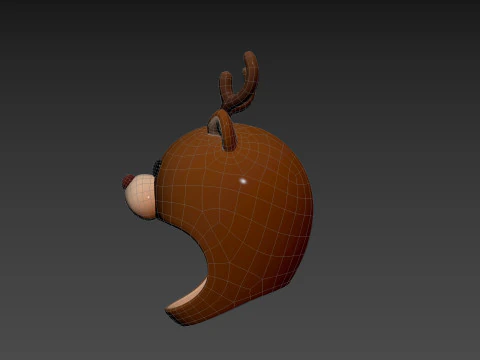 Prop063 Deer Hat 3D Model