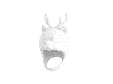 Prop063 Deer Hat 3D Model