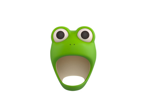 Prop064 Frog Hat 3D Model