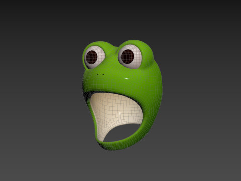 Prop064 Frog Hat 3D Model