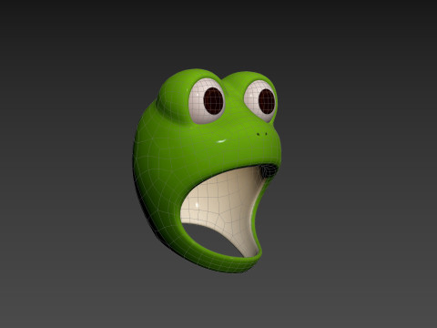 Prop064 Frog Hat 3D Model