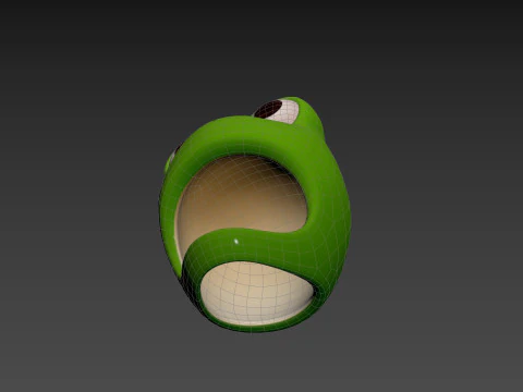 Prop064 Frog Hat 3D Model
