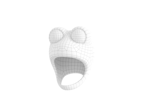 Prop064 Frog Hat 3D Model