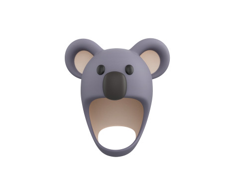 Prop065 Koala Hat 3D 模型
