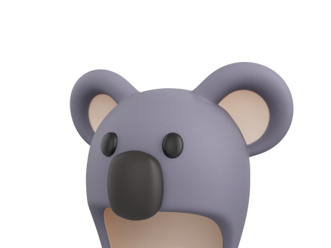 Prop065 Koala Hat 3D 模型