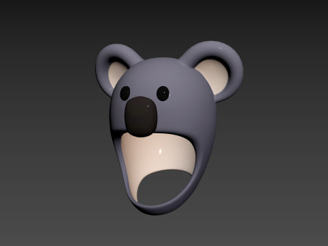 Prop065 Koala Hat 3D 模型