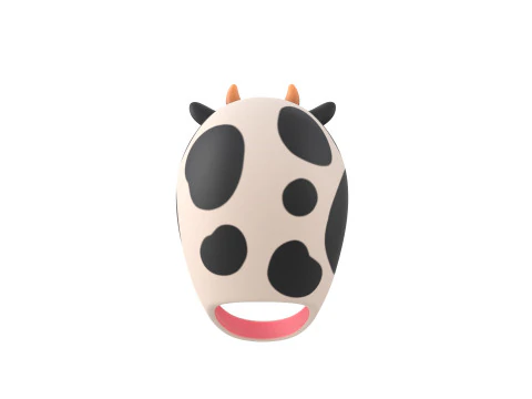 Prop066 Cow Hat 3D Model