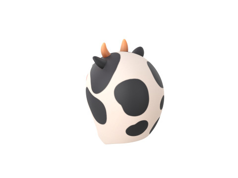 Prop066 Cow Hat 3Dモデル