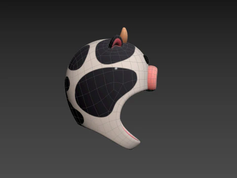 Prop066 Cow Hat 3D Model