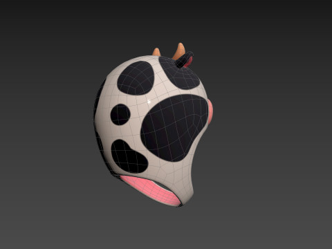 Prop066 Cow Hat 3Dモデル