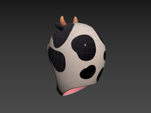 Prop066 Cow Hat 3Dモデル