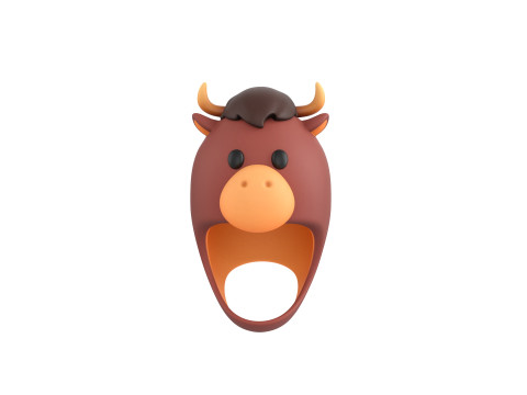 Prop067 Bull Hat 3D Модель