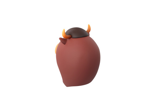 Prop067 Bull Hat 3D Модель