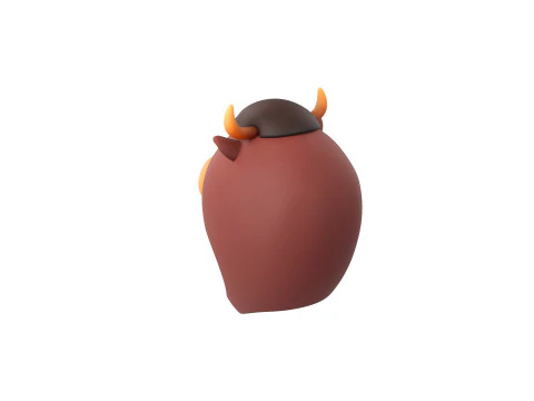 Prop067 Bull Hat 3D Model
