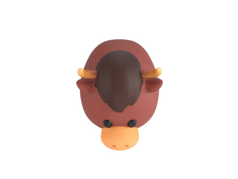 Prop067 Bull Hat 3D Model
