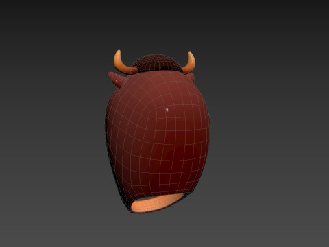 Prop067 Bull Hat 3D Модель