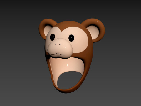 Prop068 Monkey Hat Model 3D