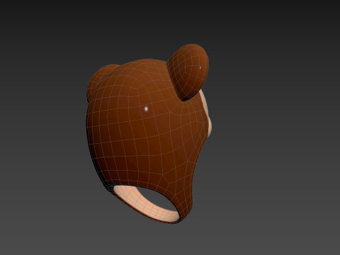 Prop068 Monkey Hat Model 3D