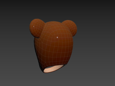 Prop068 Monkey Hat Model 3D