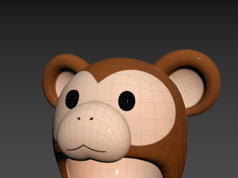 Prop068 Monkey Hat Model 3D