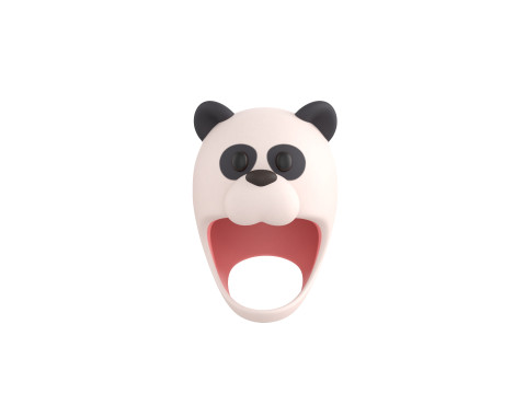 Prop069 Panda Hat 3D Model