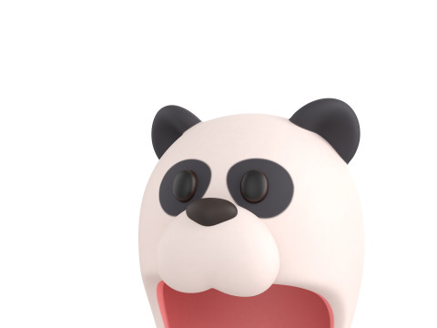 Prop069 Panda Hat 3D Model