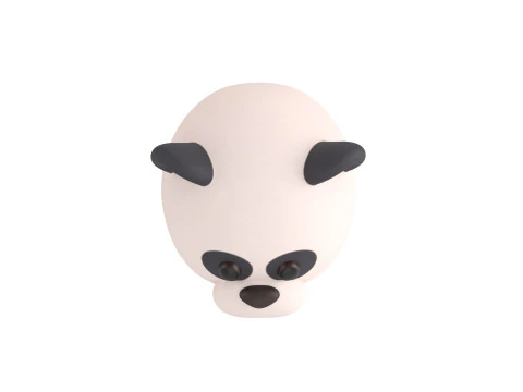 Prop069 Panda Hat 3D Model