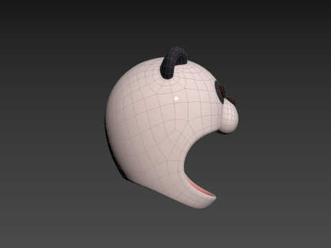 Prop069 Panda Hat 3D Model