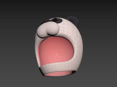 Prop069 Panda Hat 3D Model