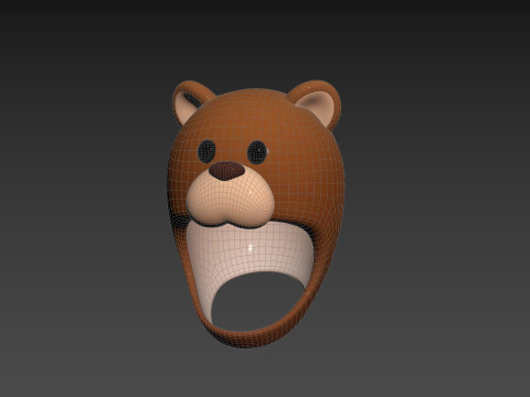 Prop070 Bear Hat 3D मॉडल